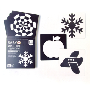 Tùy chỉnh giấy bé tầm nhìn kích hoạt thẻ 12-36 tháng bé học tập đồ chơi giáo dục THẺ FLASH/nhận thức Thẻ - Product Image 5