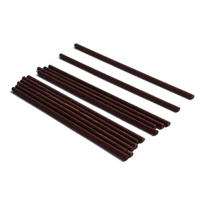 Bâtons en rotin, de couleur noire, 4*25mm, <span class=keywords><strong>diffuseur</strong></span> de <span class=keywords><strong>parfum</strong></span> - Product Image 1