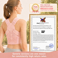 Correcteur de posture invisible, soutien dorsal discret à porter sous les vêtements, pour les trajets quotidiens et le bureau, réglable, respirant, OEM/ODM