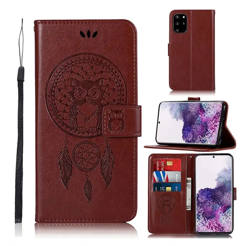 PU Leather Pouches Shockproof Back Covers For Samsung S8