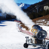 Machine à neige mobile pour station de ski, générateur de neige à commande vocale intelligente, développement de projets de sculpture sur neige pour village de neige