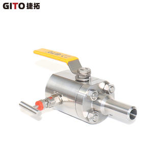 Válvula de Bola Soldada GITO DN20 SBB 1500LB de Alta Presión, Manual, para Agua, Gas y Aceite, OEM Personalizable para Altas Temperaturas - Product Image 4
