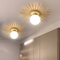 Plafonniers d'Intérieur En Forme De Soleil Moderne Simple Couloir Couloir Led Plafonniers Décoratifs