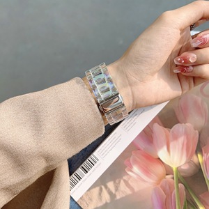 Correas de reloj de lujo para <span class=keywords><strong>Apple</strong></span> <span class=keywords><strong>Watch</strong></span>, banda de reloj <span class=keywords><strong>serie</strong></span> Ultra <span class=keywords><strong>8</strong></span> 7 6 5 4 3 2 1, <span class=keywords><strong>precio</strong></span> al por mayor de fábrica china - Product Image 4