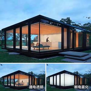 Película Inteligente PDLC Autoadhesiva - Tinte Eléctrico Regulable <span class=keywords><strong>para</strong></span> <span class=keywords><strong>Ventanas</strong></span>/Puertas de Hogar, Solución de Privacidad Transparente e Intercambiable <span class=keywords><strong>para</strong></span> Interiores - Product Image 3