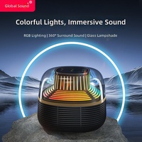 Offre Spéciale : Subwoofer Portable Sans Fil Transparent 5W pour Lecture de Cartes 5.2, Idéal pour Utilisation sur Bureau et en Extérieur