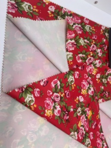 Hot Sales Patroon Maatwerk Bloem Pvc Coating Polyester Stof Met Wr Voor Regenkleding/Regenjas/Poncho Stof Veelzijdig - Product Image 3