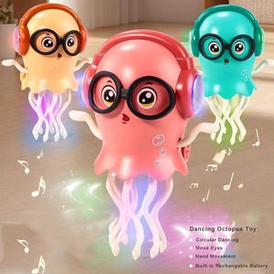 Robot pulpo bailarín, juguete educativo con evitación automática <span class=keywords><strong>de</strong></span> obstáculos, interactivo con música, luces LED, regalo <span class=keywords><strong>para</strong></span> niños pequeños - Product Image 4