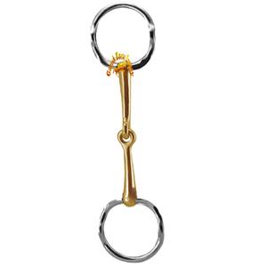 แหวนหลวมหัวม้าทองเหลือง,ปากม้าขี่ม้าบิตสแตนเลสตะปูขี่ม้าผลิตภัณฑ์ขายส่ง - Product Image 3