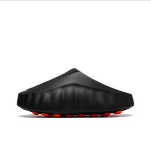 2026 New Premium Black Orange EVA Foam <b>Clogs</b> Perforated Thick Sole Casual Slip On Shoes - Product Image 1