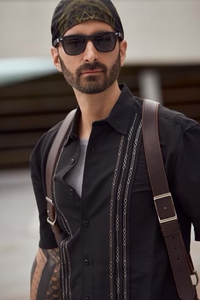 Dây đeo máy ảnh da thật tùy chỉnh kiểu đeo vai đôi, dây đeo máy ảnh thời trang bằng da thật với da trâu - Product Image 5