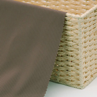 Tissu sportif en nylon double face à haute élasticité, respirant, effet peau de requin, extensible, pour sous-vêtements de yoga et lingerie pour filles