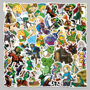 50 autocollants en vinyle découpés sur mesure en usine |   Autocollants de personnages de jeux de haute qualité et exquis pour ordinateurs portables et bouteilles d'eau - Product Image 5