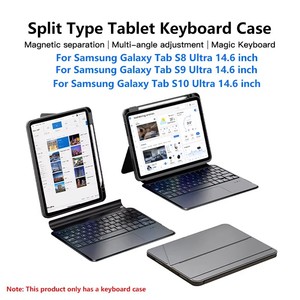 Nhà Sản Xuất Trực Tiếp 14.6 Inch Đa-Cảm Ứng Bàn Phím Bìa Đối Với Samsung Cho <span class=keywords><strong>Galaxy</strong></span> Tab <span class=keywords><strong>S8</strong></span>/S9/S10Ultra Từ Có Thể Tháo Rời - Product Image 2