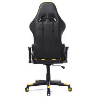 Chaise de bureau pivotante ergonomique en cuir de haute qualité avec support lombaire pour usage commercial en cuisine, couleur personnalisable