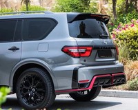 Pièces extérieures pour Nissan patrouille 2014-2019 à nismo Style avant pare-chocs arrière capot phares feux arrière kit de carrosserie de porte arrière