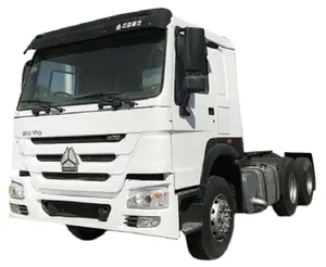 شاحنة Sinotruk ثقيلة HOWO TH7 340 أحصنة - 480 حصان 6X4 4X2 AMT شاحنات جرار آلية مستعملة صناعة صينية