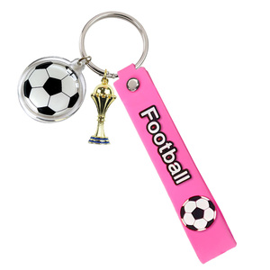 Llavero con Trofeo Personalizado, Recuerdo de Partido, Trofeo Dorado para Fanáticos, Medallas Deportivas Chapadas en Oro, Trofeos Metálicos - Product Image 3