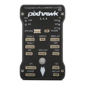 Controllo di volo automatico a virata fissa a quattro assi pixhawk2.4.8PIX controllo di volo APM a 32 bit da crociera pix4