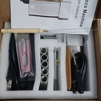 Macchina Automatica in Acciaio Inossidabile per Creare Dreadlocks, Macchina per Estensioni di Capelli, Ago per Dreadlock