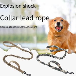 Fashion Cartoon Cross-Border Car Pet Traction Rope Frog Buckle Tactical <b>Dog</b> Reflective Safety Belt Durable Leash for Medium - Product Image 3