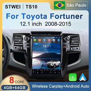 STWEI para Toyota Fortuner Hilux Revo 2004-2015, Carplay Android 13, Pantalla Tesla, Reproductor Multimedia para Auto, Unidad Principal, GPS, Audio, <span class=keywords><strong>Radio</strong></span> - Product Image 2