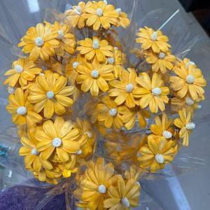 Flor de Girasol Seca y Preservada Hecha a Mano y Ecológica de Lovebay para Decoración del Hogar, Arreglos Florales para Bodas - Product Image 2