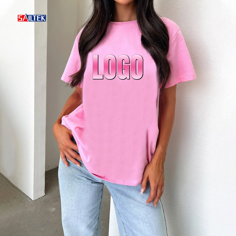 Shop High Quality Pink Ladies Y2k Clothing T-shirts