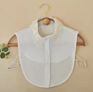 <span class=keywords><strong>Collar</strong></span> de Camiseta Desmontable de Alta Calidad con Diseño de Cuentas Hechas a Mano, <span class=keywords><strong>Collar</strong></span> Falso para Mujer - Product Image 2