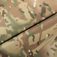 Tissu Oxford 100% Poly 600D PVC imprimé camouflage, résistant à l'eau, antistatique, tissé, 5*5 72T pour sacs de voyage