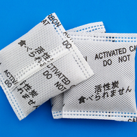 Charbon actif de noix de coco emballé en papier, prix de 30g