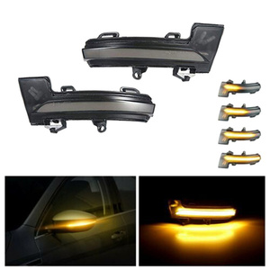 ไฟเลี้ยวแบบไดนามิก LED สำหรับ ADT Octavia Mk3 A7 5E  ติดตั้งที่กระจกมองข้าง  แบบไล่ระดับแสง แทนไฟเลี้ยวแบบเดิม - Product Image 6