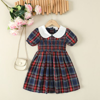 Vêtements d'été pour enfants-Ensemble formel avec nœud papillon-Chemise à carreaux-Ensemble short à bretelles-Vêtements pour bébés garçons-Tenues pour frères et soeurs