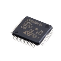 STM32G431RBT6 32-Bit Cortex-M4 MCU 170MHz 128KB Flash LQFP64 untuk Kontrol Motor Daya Digital