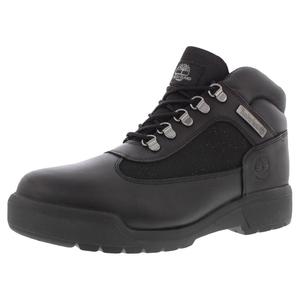 Bottes imperméables Timberland Field Mid Lace pour homme, noires, pour la randonnée - Product Image 1