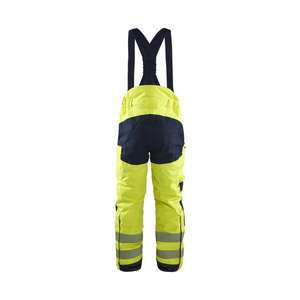 BLAKLADER - 181715343389XXXL Multinorm <b>winter</b> bib <b>overall</b> Hi-vis Yellow/Navy blue - EAN 7330509823637 FLAME RESISTANT WORKWEAR - Product Image 2