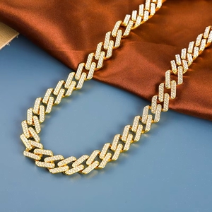 Colar Cubano Duplo em Prata Esterlina para Homens e Mulheres - Joias para Mulheres - Product Image 3