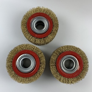 TDFワイヤーホイールグラインダーベンチ研削ワイヤーブラシ微細リダサー付き - Product Image 5
