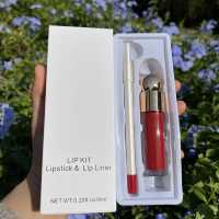 Ajouter votre logo ensemble de rouge à lèvres mat rouge à lèvres imperméable longue durée nouveauté meilleure vente 20 couleurs rouge à lèvres et Kit de crayon à lèvres