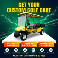 Voiturette de golf électrique Tarion 4 places avec batterie au lithium, transmission AC, longue portée, châssis en acier, moteur 3,5 kW