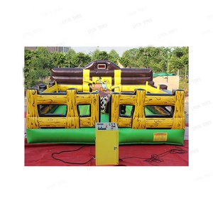Juegos al Aire Libre para Adultos, Toro Mecánico Inflable Eléctrico de PVC, para Uso Comercial - Product Image 5