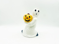 Figurine fantôme en céramique et statue de chauve-souris citrouille décorations d'Halloween effrayantes pour fête ou maison commande minimum 2 pièces