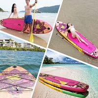 En stock planches de sup gonflables planches à pagaie planche à pagaie debout jeu d'eau surf accessoires standard Isup