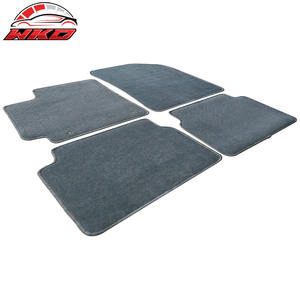 Alfombrillas para Toyota Corolla 09-13, alfombra delantera y trasera, color gris, 4 piezas - Velour - Product Image 3