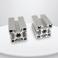 Usine de profilés en aluminium véritable, profilés industriels extrudés 5050, prix bas, divers services d'assemblage de cadres