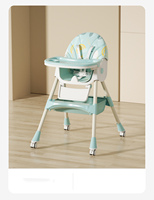 Chaise d'alimentation pour bébé chaise de salle à manger portable pour enfants balançoire pliable chaises hautes en plastique