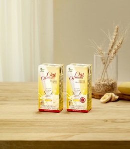 เครื่องดื่มเพื่อสุขภาพจากข้าวโอ๊ต โอ๊ตออฟมอม รสกล้วย 190 มล. วีแกน ปราศจากนมสัตว์ ผลิตจากพืช นมข้าวโอ๊ตพร้อมดื่ม - Product Image 5