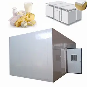 Commercial refrigerator walk in cooler for milk dairy product cold storage