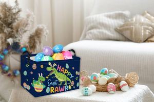 Wholesale Rectangle Storage Basket Dinosaur Toy <b>Shelf</b> Basket Clothes Laundry Storage <b>Box</b> Storage Bins - Product Image 4