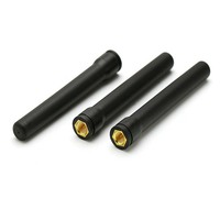 Mini antenne omnidirectionnelle 433 MHz en caoutchouc, 50 ohms, externe sans fil, avec connecteur SMA mâle, type fouet